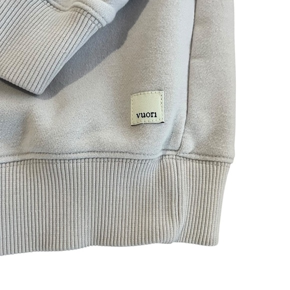 Vuori Women's Sedona Weekender Milkweed Crewneck Oversized Pullover SZ XS - Picture 6 of 11